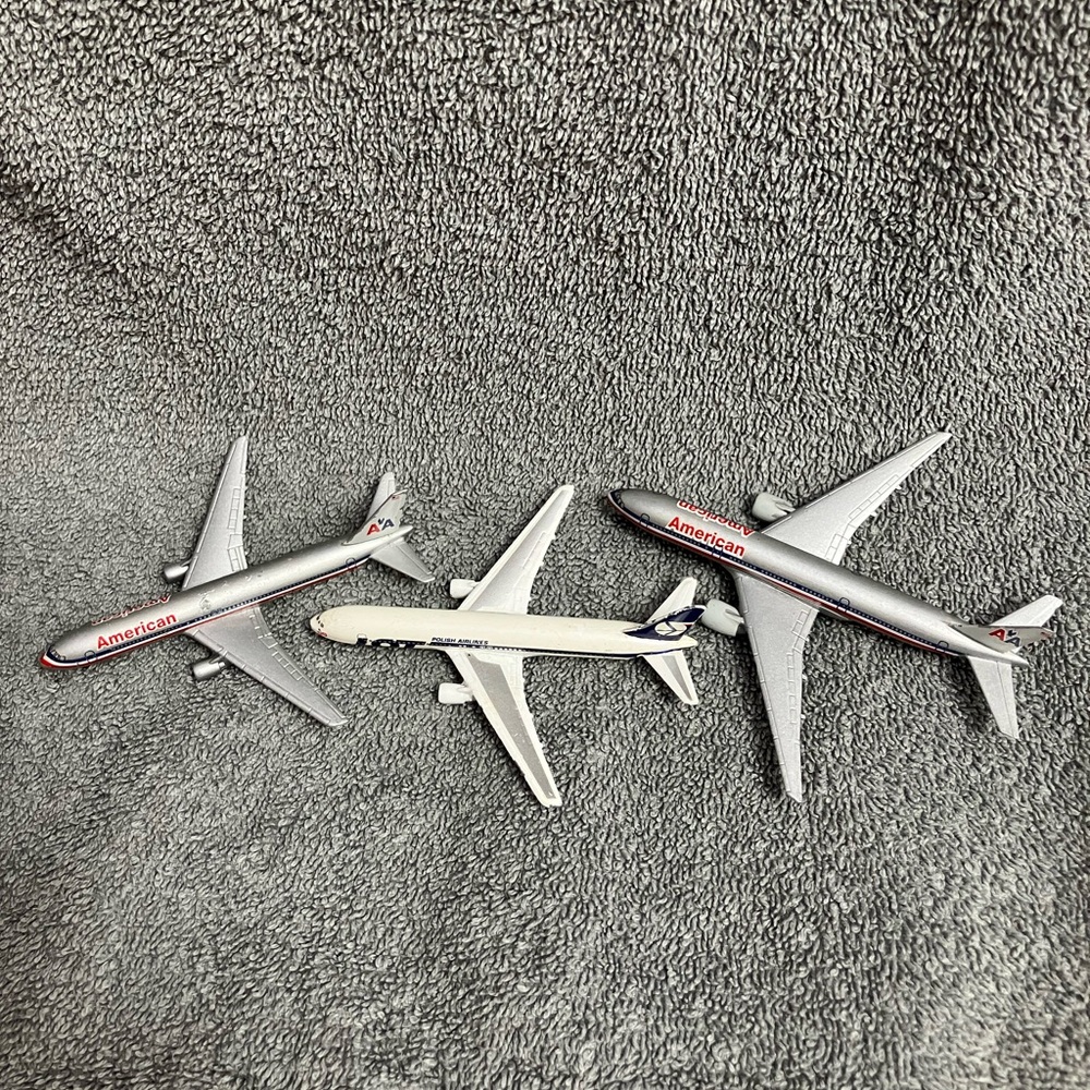 Vintage Schabak Diecast Airline Jet Aircraft Model Lot